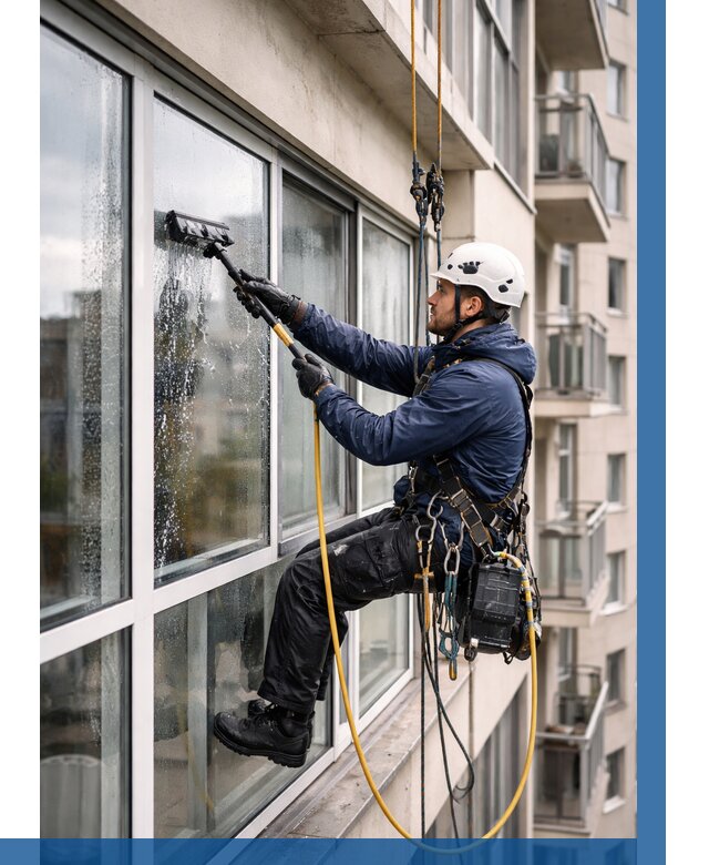 Мойка балконного остекления в Ефремах от 3586 р. | ВЫСОТНИК-Фрм