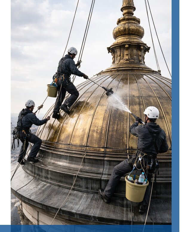 Мойка куполов и шпилей в Ефремах от 8196 р. - заказать | ВЫСОТНИК-Фрм