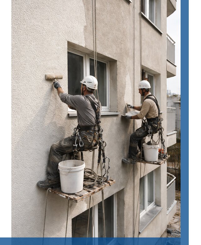 Нанесение короеда на фасад в Ефремах от 461 р. | ВЫСОТНИК-Фрм