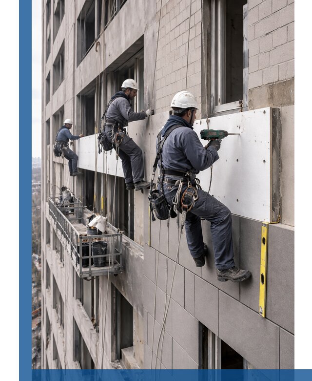 Монтаж фасадных термопанелей высокого качества в Ефремах