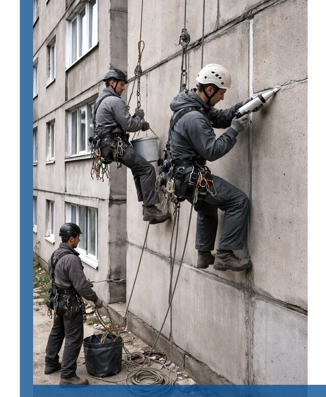 Герметизация межпанельных швов в Ефремах с гарантией герметичности