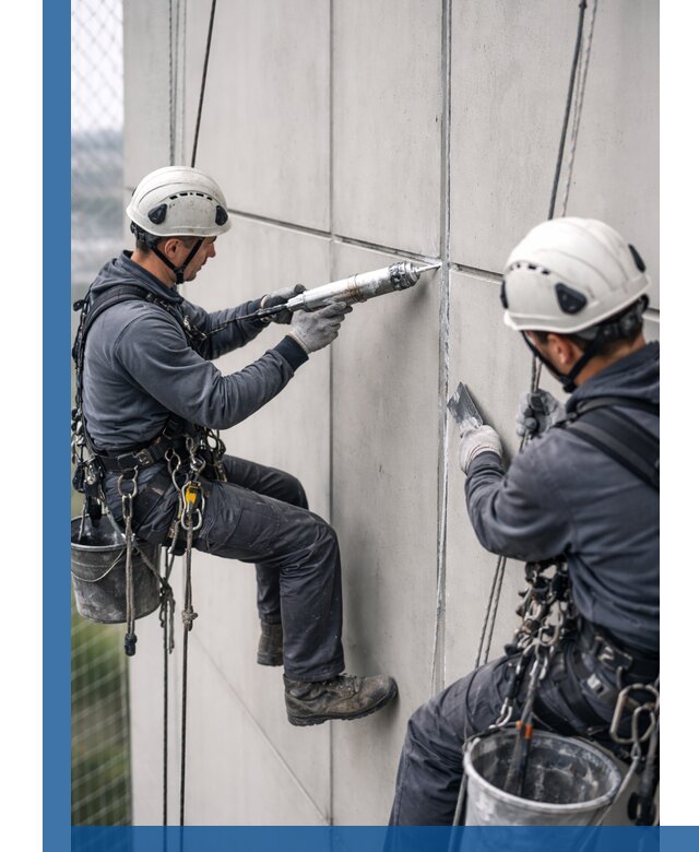 Первичная герметизация швов фасадов и кровель в Ефремах