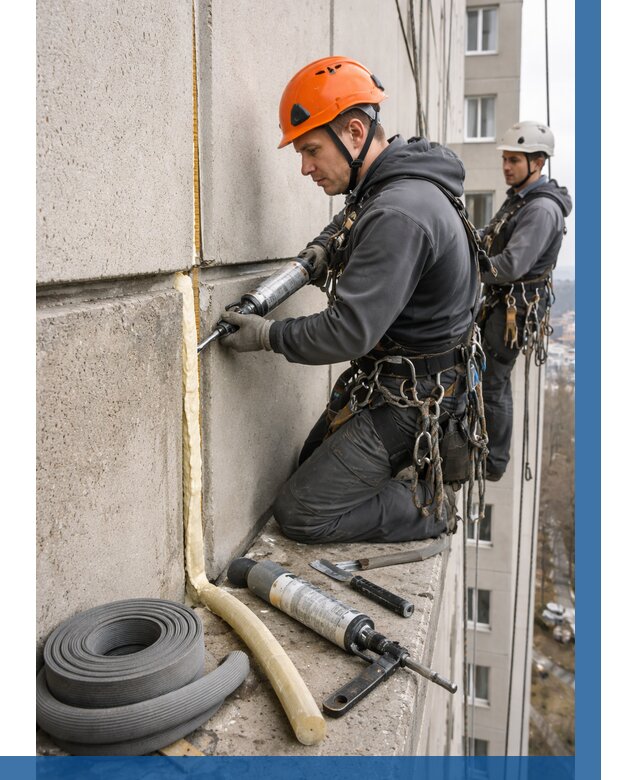 Теплый шов межпанельные швы в Ефремах от 717 р. | ВЫСОТНИК-Фрм