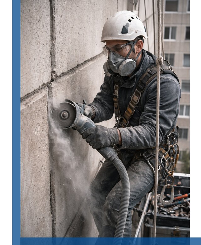 Штробление межпанельных швов в Ефремах качественно и быстро