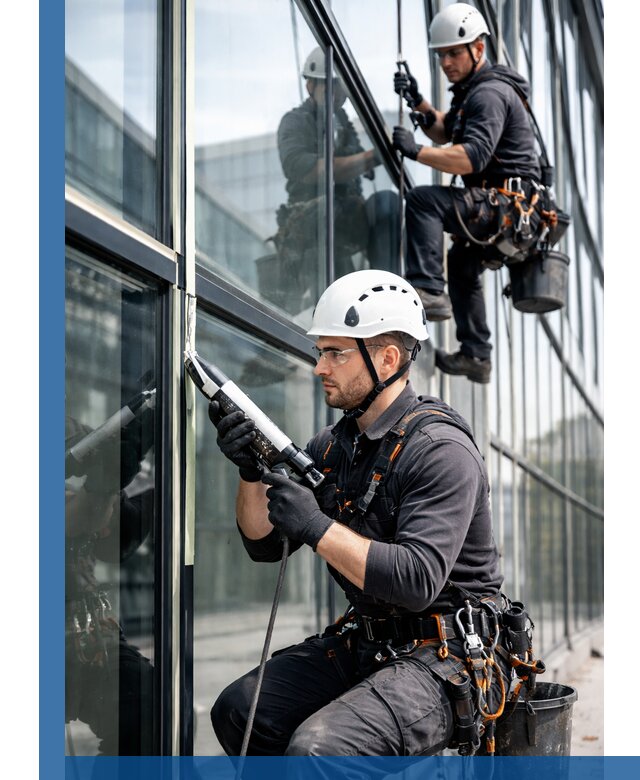 Герметизация витражных швов в Ефремах для зданий и фасадов