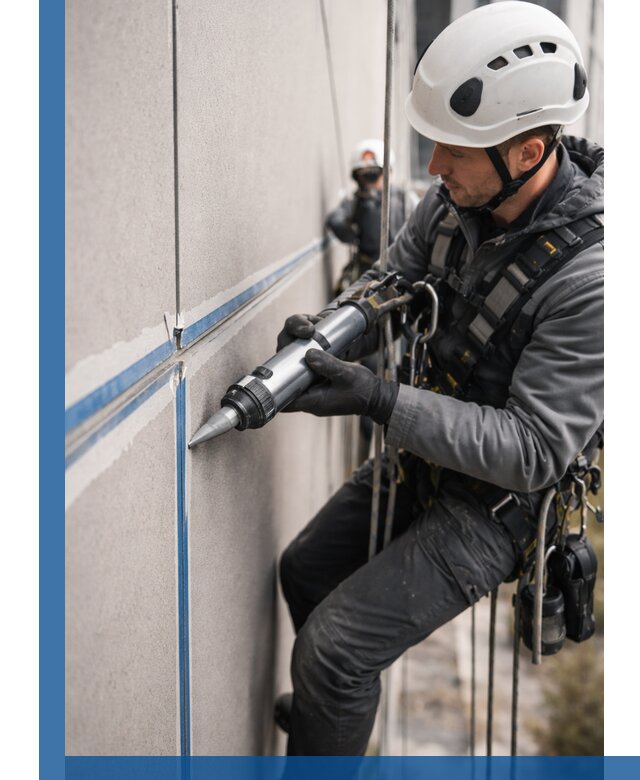 Герметизация стыков фасадных панелей в Ефремах качественно и быстро