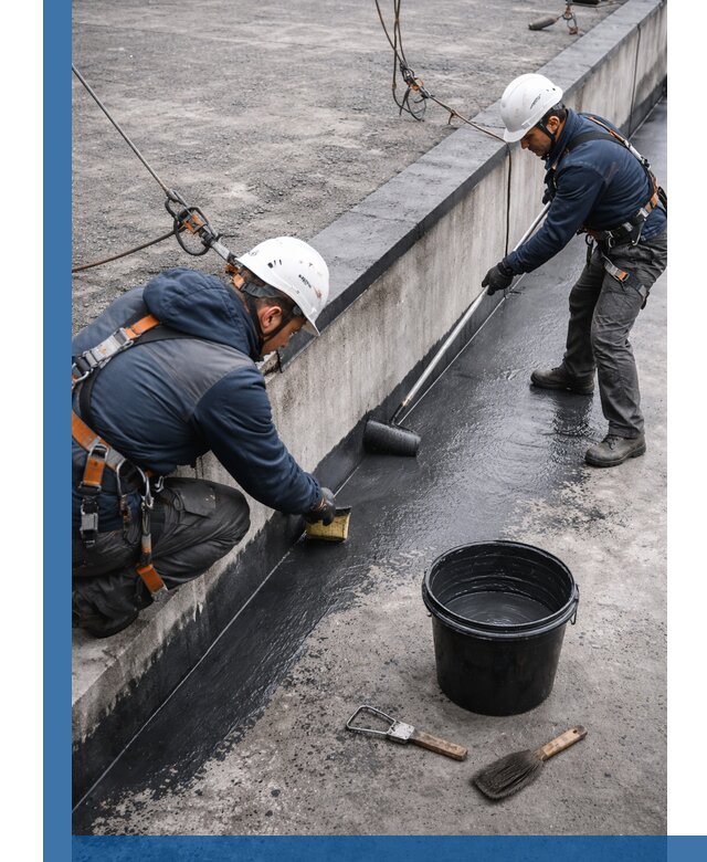 Гидроизоляция кровли жидкой резиной профессионально в Ефремах