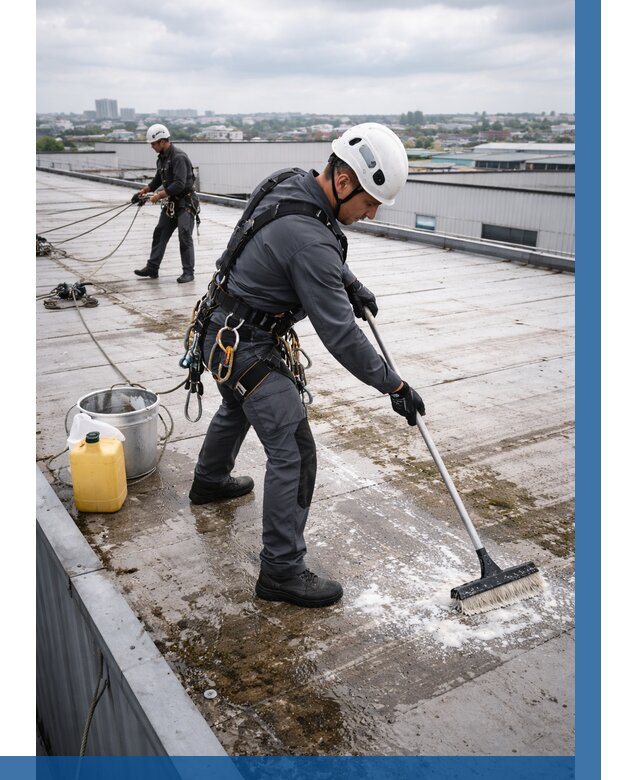 Очистка крыши по графику в Ефремах от 7684 р. | ВЫСОТНИК-Фрм