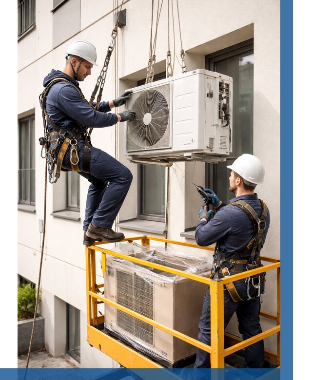 Демонтаж внешнего блока кондиционера в Ефремах от 3586 р. | ВЫСОТНИК-Фрм