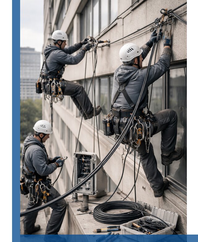 Прокладка оптоволоконного кабеля в Ефремах под ключ с тестированием