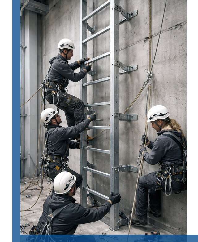 Монтаж металлических лестниц в Ефремах под ключ со гарантией