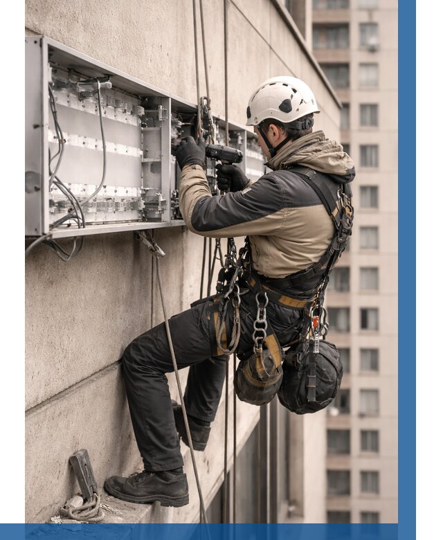 Ремонт вывески на высоте в Ефремах от 4610 р. | ВЫСОТНИК-Фрм