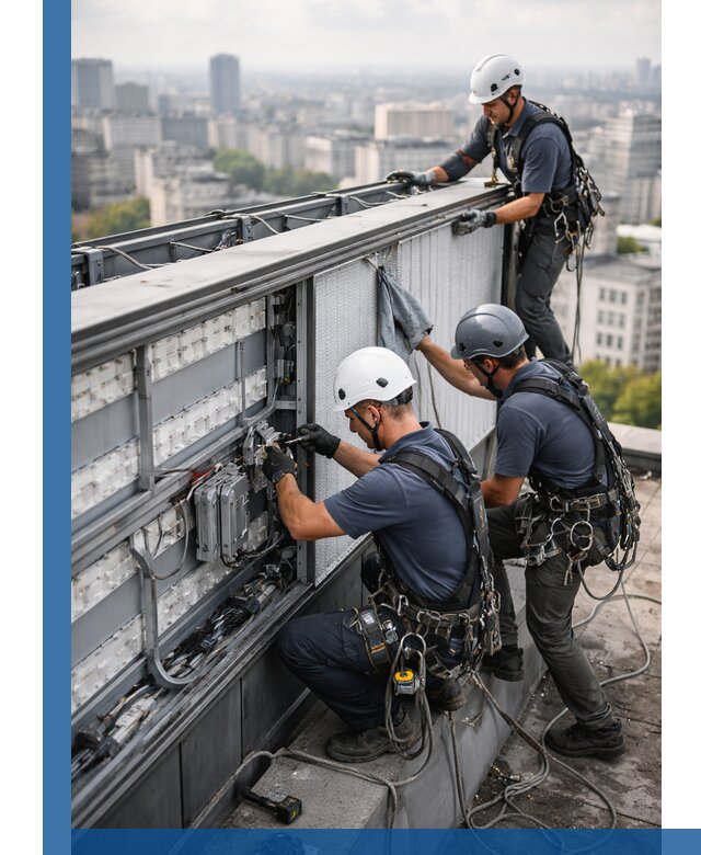 Профессиональное обслуживание крышной рекламы в Ефремах под ключ