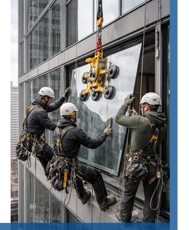 Фасадное остекление зданий под ключ в Ефремах от 10245 р. | ВЫСОТНИК-Фрм