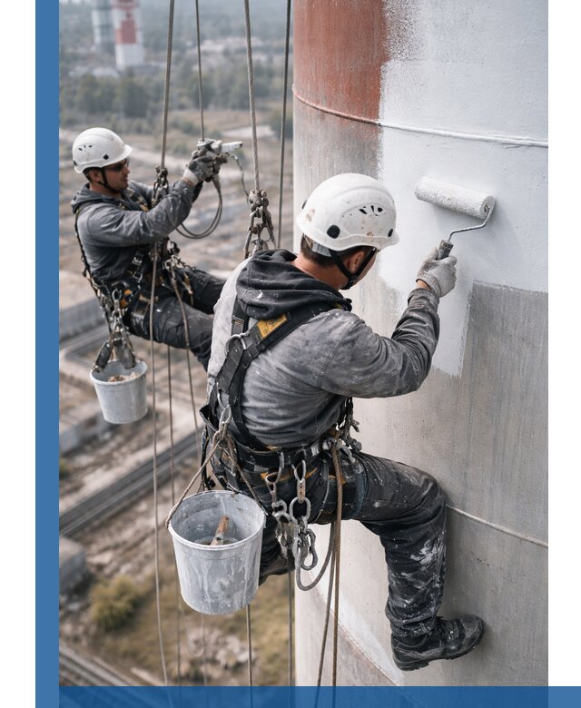 Покраска дымовых труб в Ефремах: антикоррозийная защита и восстановление