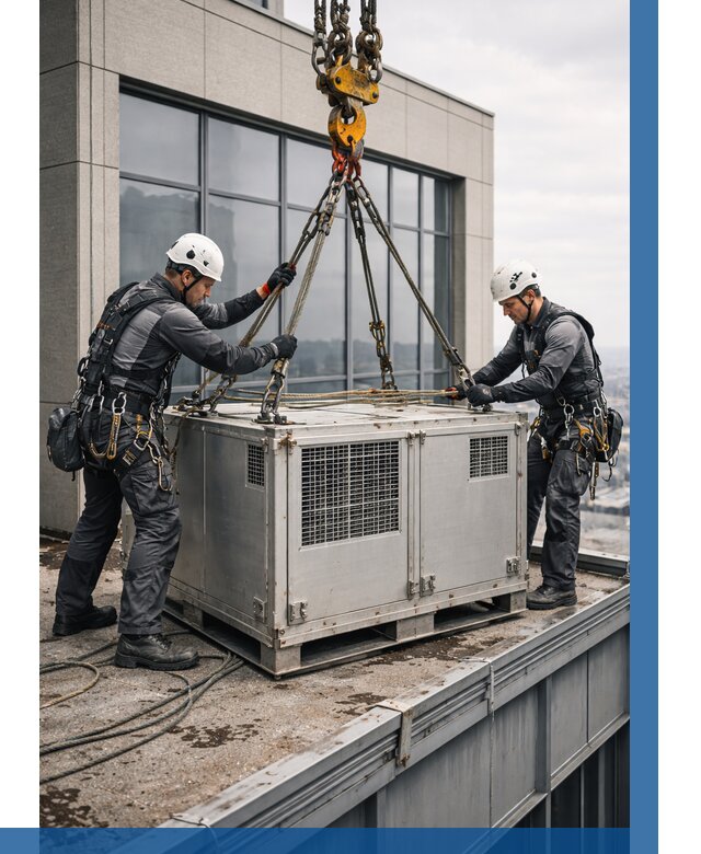 Такелажные работы на высоте в Ефремах от 8196 р. | ВЫСОТНИК-Фрм