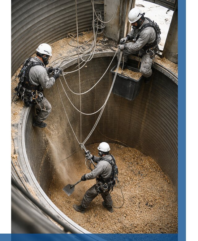 Чистка зерновых бункеров в Ефремах от 12294 р. | ВЫСОТНИК-Фрм