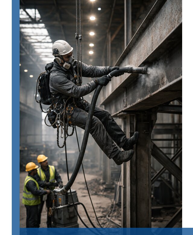 Обеспыливание конструкций в цехах промышленного производства в Ефремах