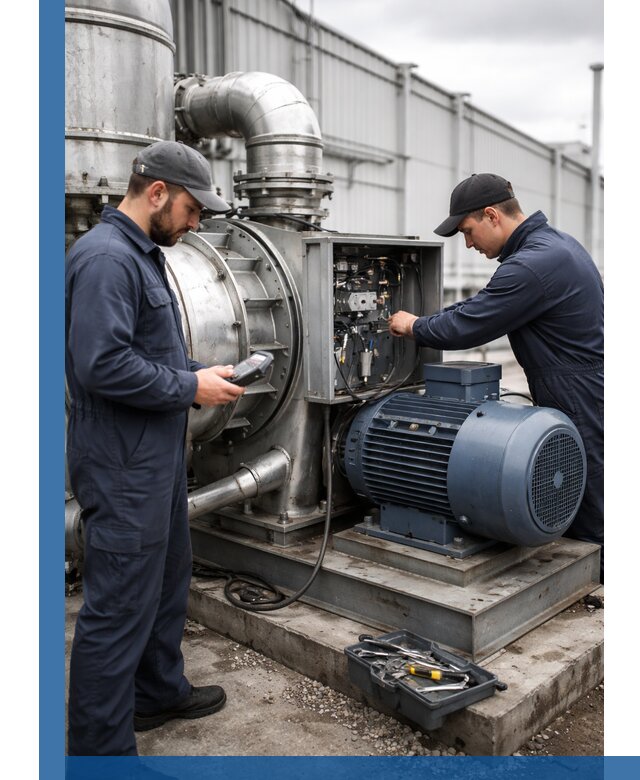 Техническое обслуживание промышленного оборудования в Ефремах