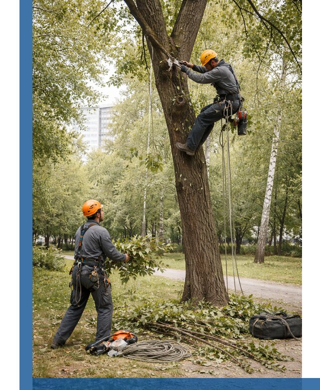 Санитарная обрезка деревьев в Ефремах, профессионально и безопасно