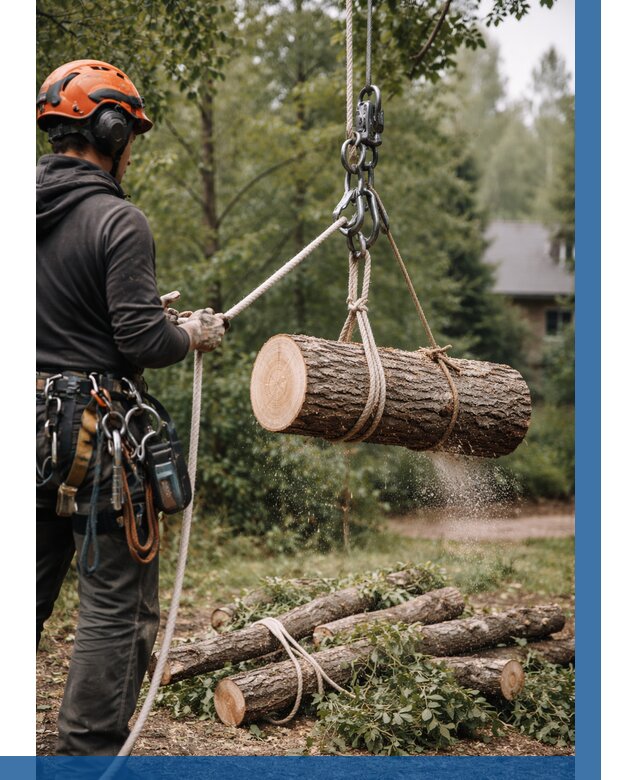 Валка деревьев частями в Ефремах от 7684 р. | ВЫСОТНИК-Фрм