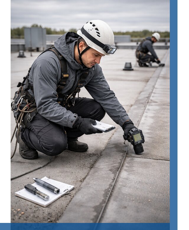 Обследование кровли на протечки в Ефремах от 4610 р. | ВЫСОТНИК-Фрм